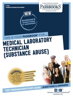 cover image of Medical Laboratory Technician (Substance Abuse)